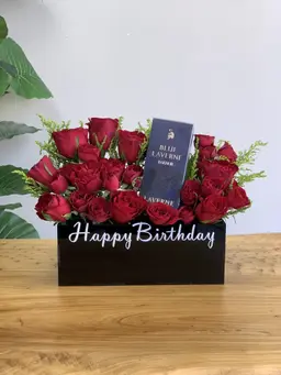 Birthday Box ( Blue Laverne Perfume )
