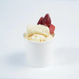 Strawberry Saj Ice Cream