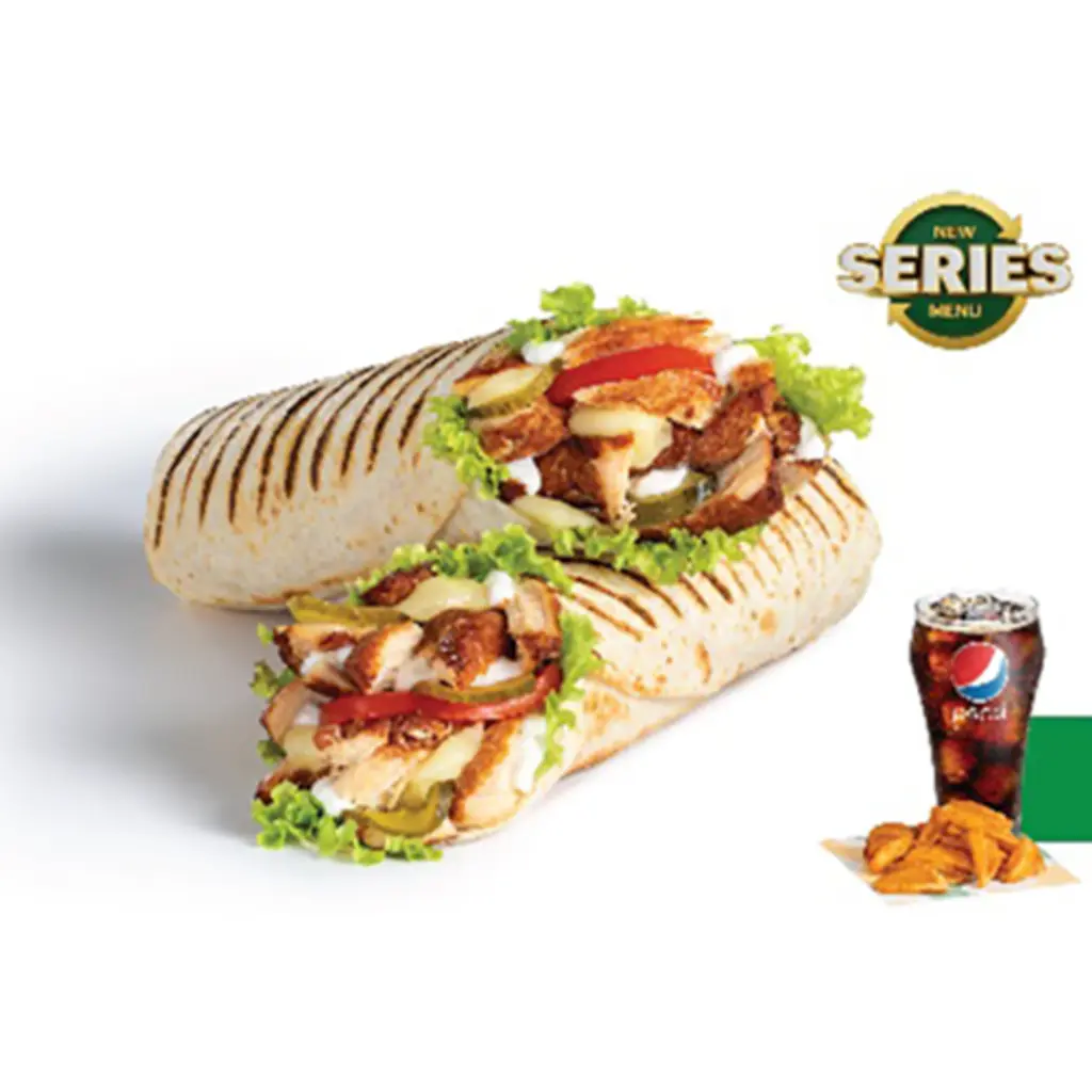 Rotisserie Chicken Wrap Meal