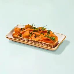Salmon & Cream Cheese Toast