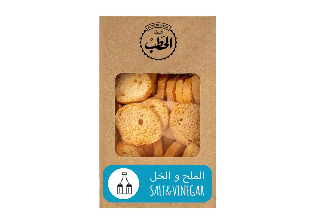 ALHATAB SALTED VINEGAR BAKE ROLLS 65G