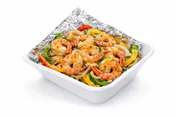Shrimp Madfoon with Spiced Potatoes