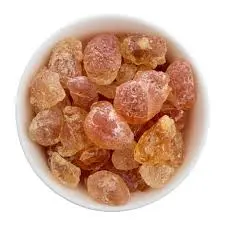 Gum arabic stone