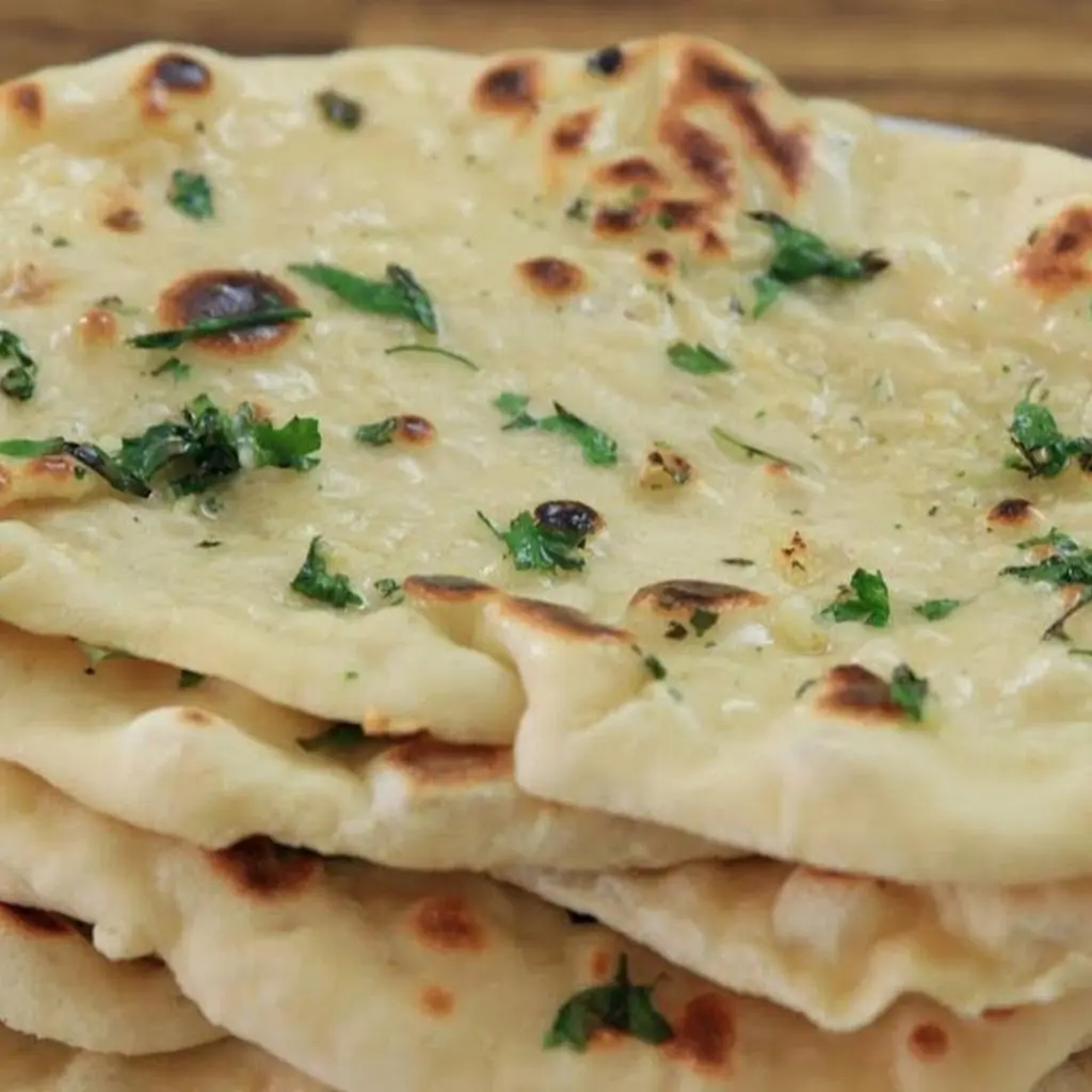 Naan Bread With Cheese