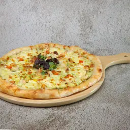 بيتزا بيستو الدجاج