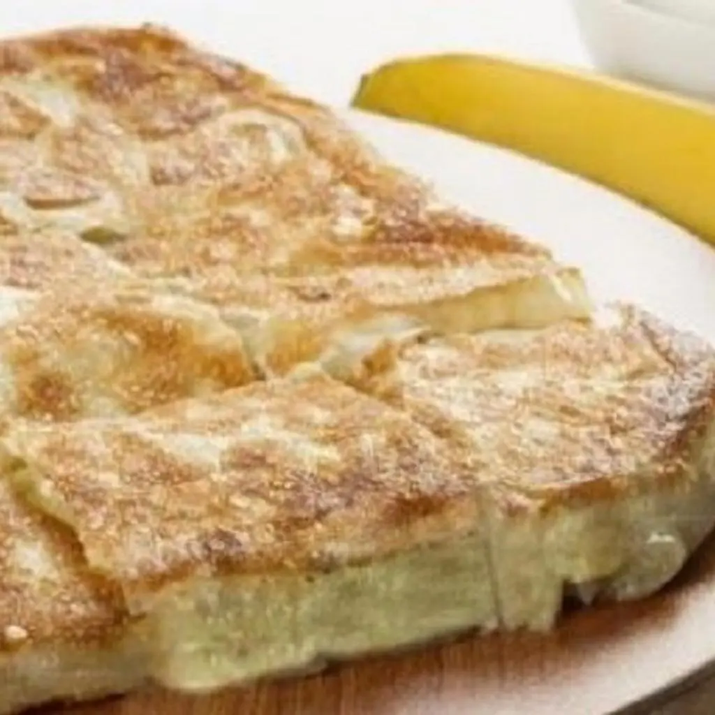 Sweet Mutabbaq with Banana