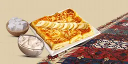 مطبق حلو موز وقشطة
