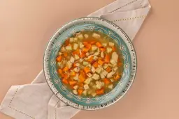 Chicken Veg Vermicelli Soup