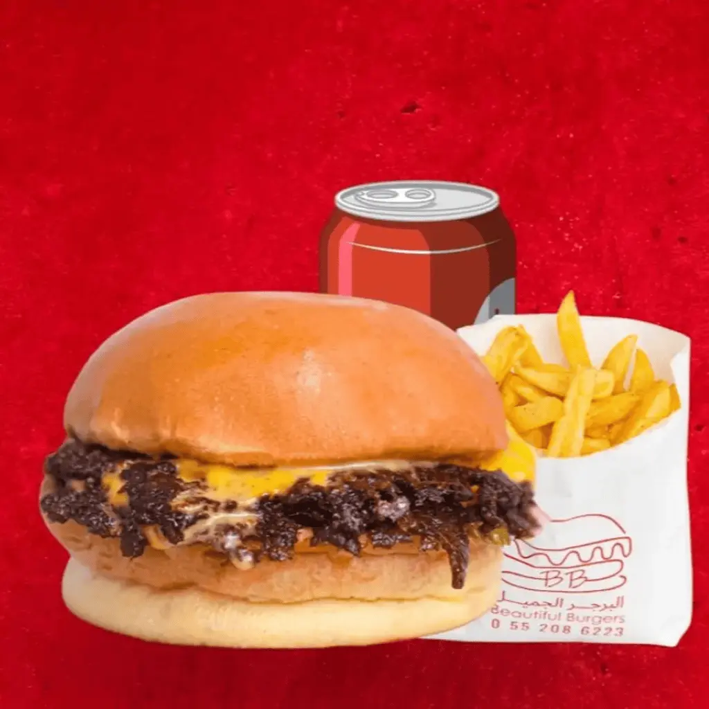 Single Beef Burger Combo