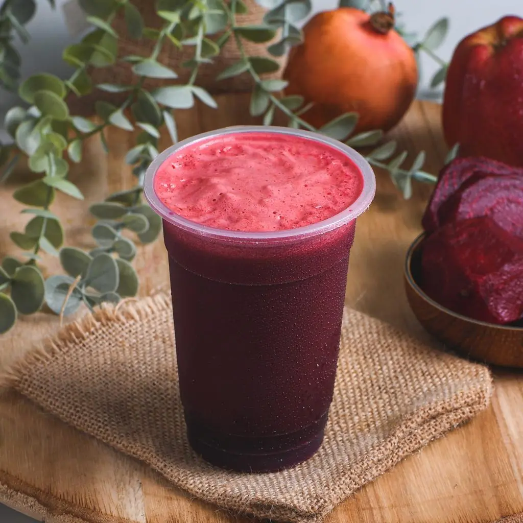 Beetroot with Pomegranate Juice