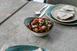 Fried Cauliflower With Tahina