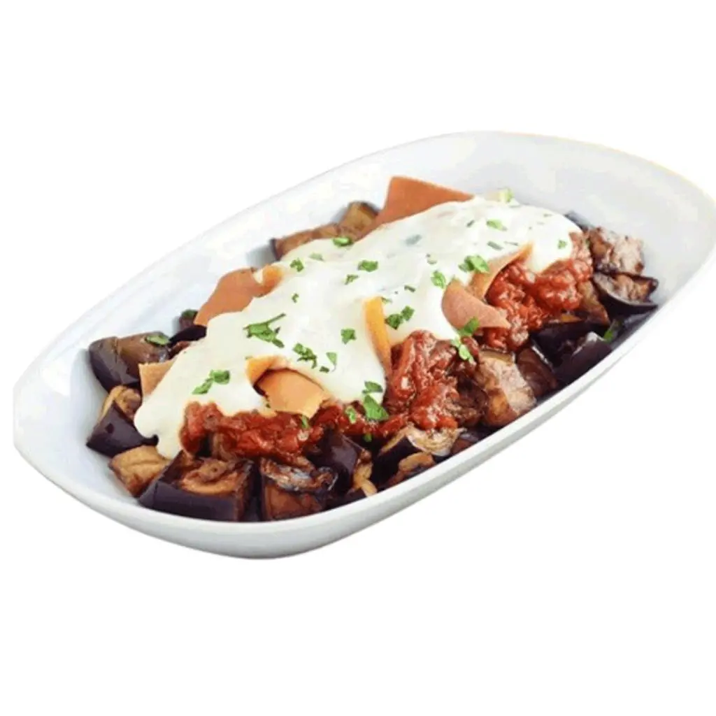 Eggplant Fatteh