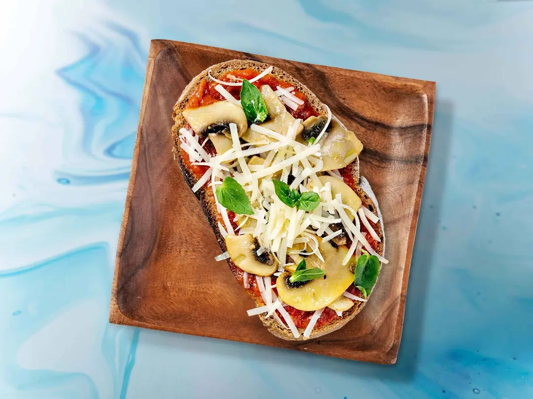 Truffle Mushroom & Parmesan Avo Toast