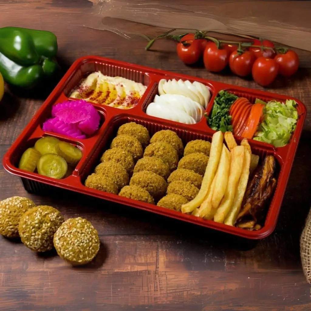 صحن فلافل