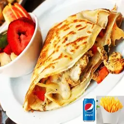Mixed Chicken Crepe Meal