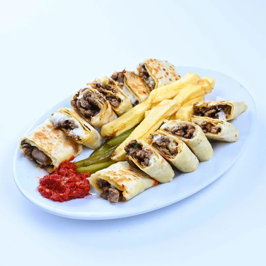 Arabic Beef Shawarma with Cheese
