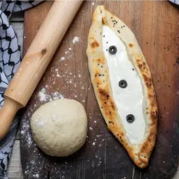 Labneh And Olives Pie