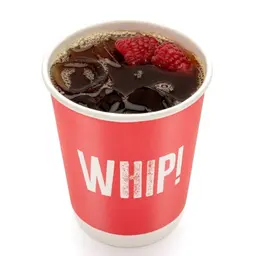 Large Iced Coffee of the Day with Raspberry