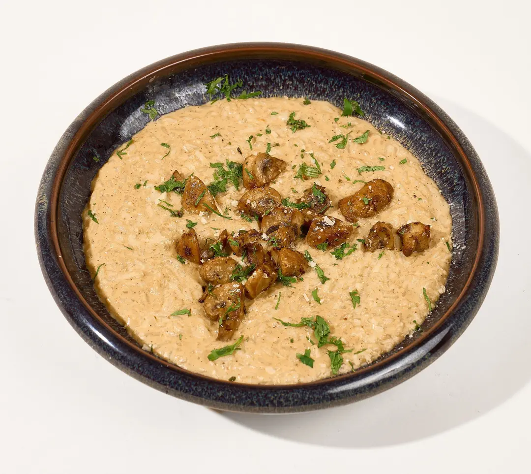 ريزوتو الفطر مع الكما