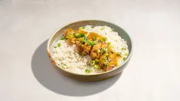 وعاء أرز دجاج كاتسو بالكاري