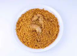 Half Chicken Madghout Aqaba - Red Rice