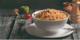 أرز مقلي بالخضروات