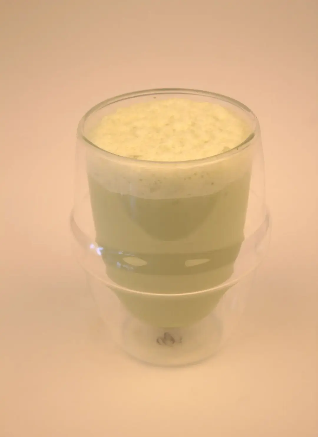 Ice matcha latte