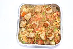 Chefs Koshary with Dawood Basha Chicken