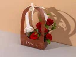 حامل ورد و مشروب