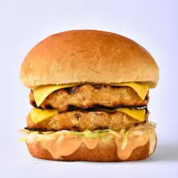 Double Chicken Burger Meal