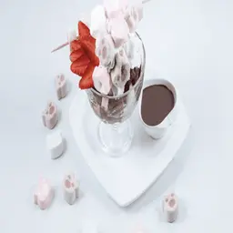 Marshmallow cocktail