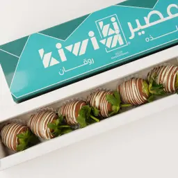 فراولة بالشكولاتة 6 حبة