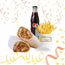 وجبة فاهيتا رول دجاج
