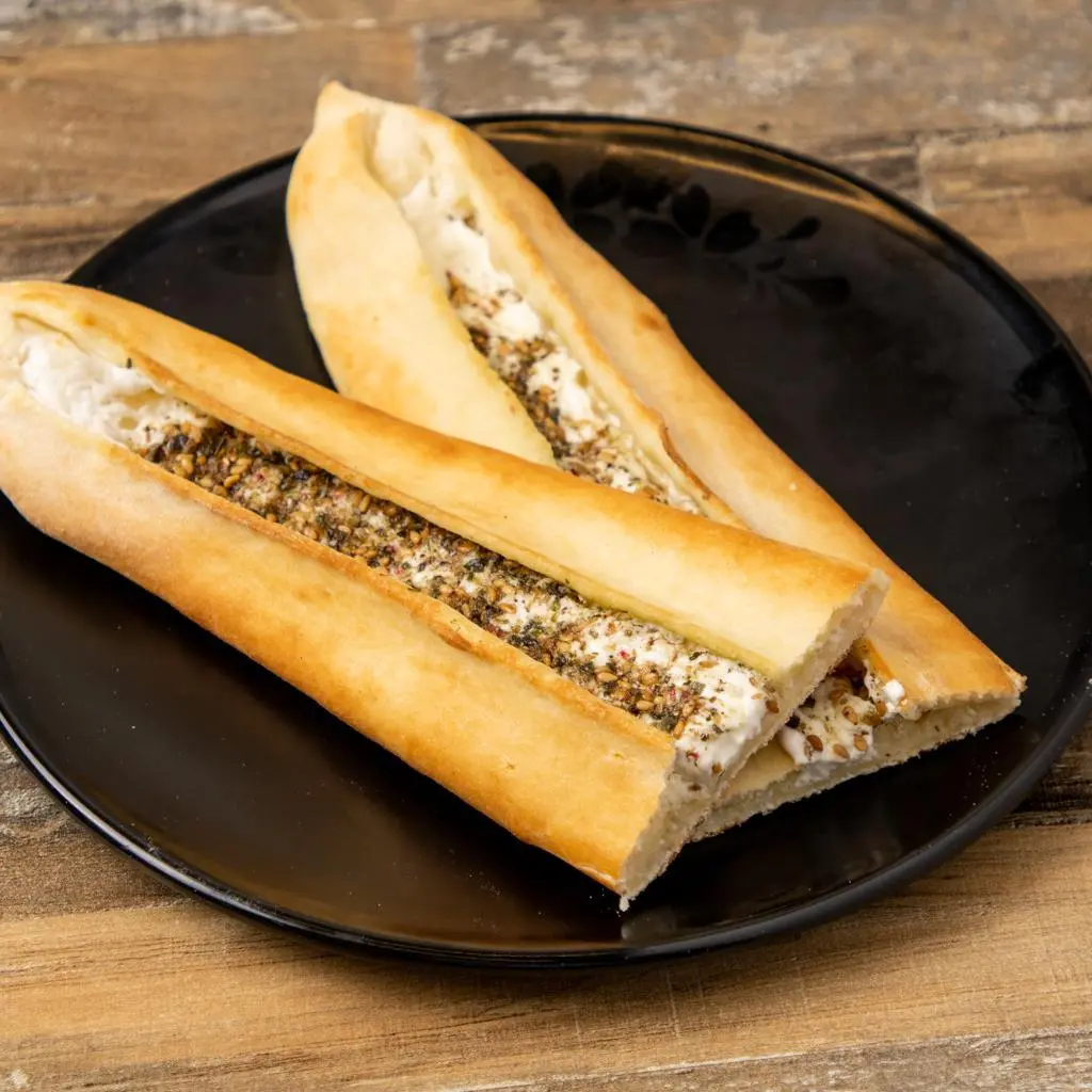 Labneh with Zaatar Pie