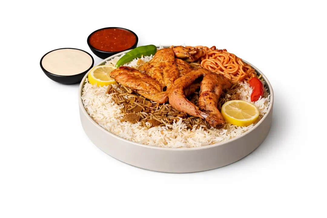 حبة دجاج مظبي