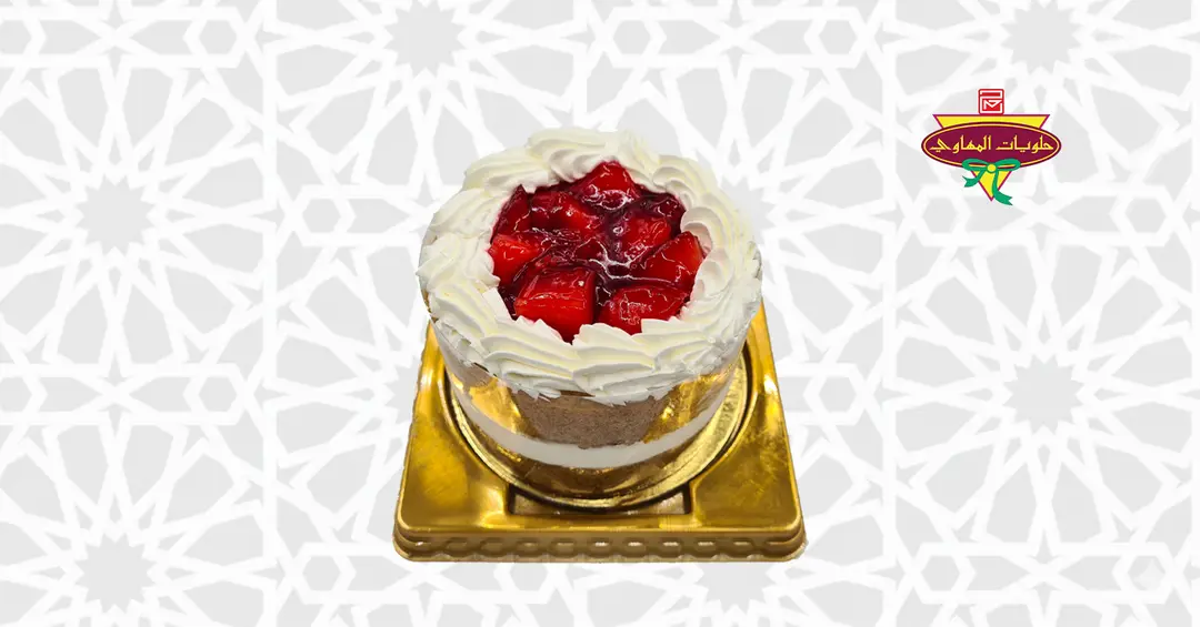قطع كيك فراولة كود 15