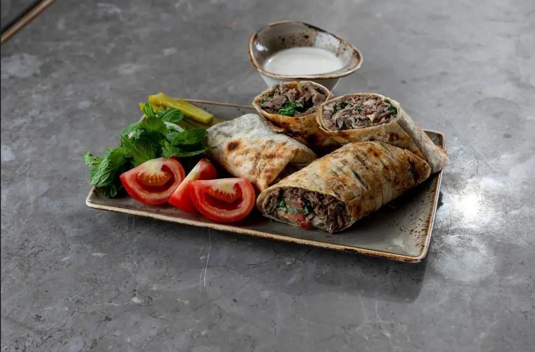 Shawarma Veal Saj