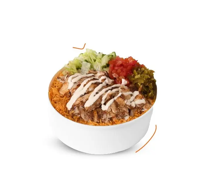 Mix chicken shawarma rice