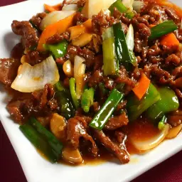 Beef with Green Pepper