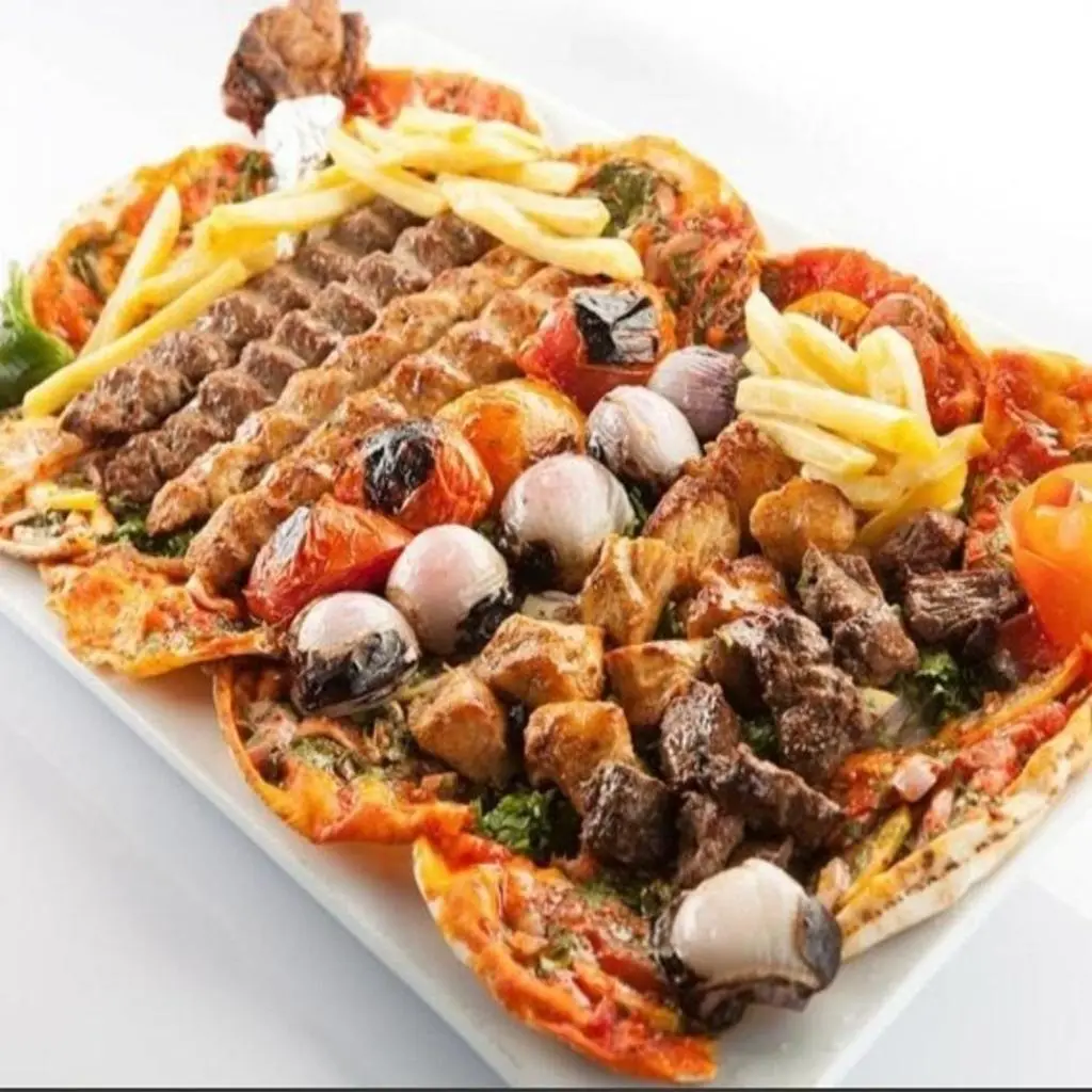 صحن مشكل ايمون
