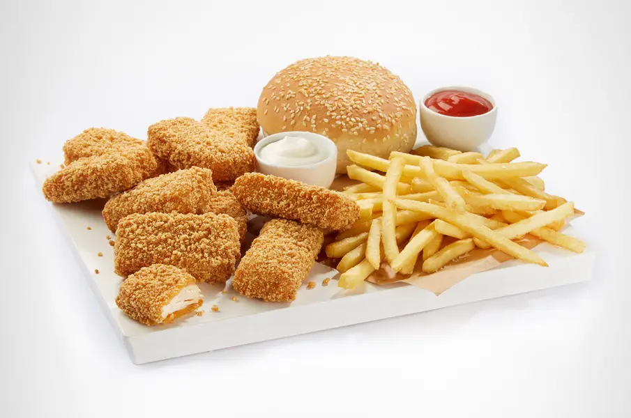 وجبة دجاج مسحب – ١٠ قطع