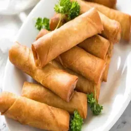سبرنج رول لبنة