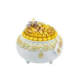 Resin Tray With Gold Belt Leg Base03003095