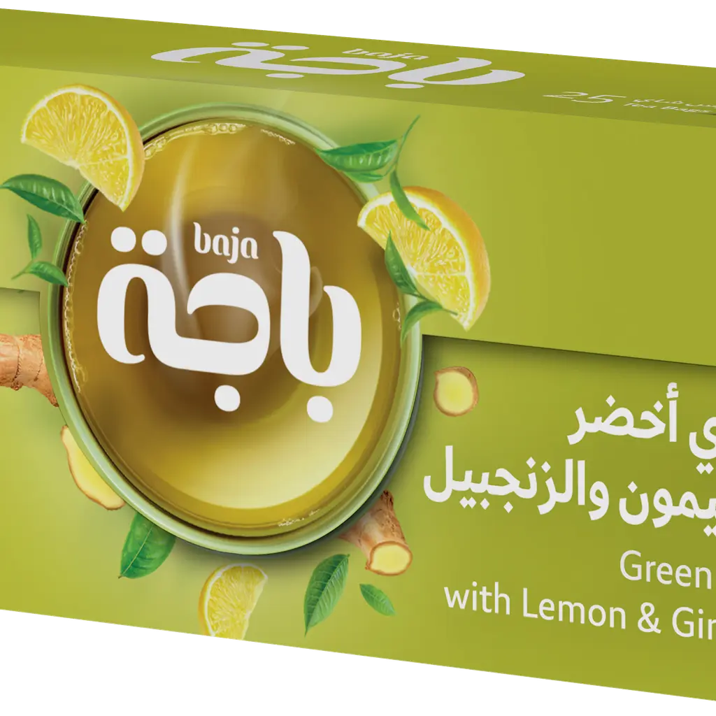 Green Tea with Lemon & Ginger 25 bags