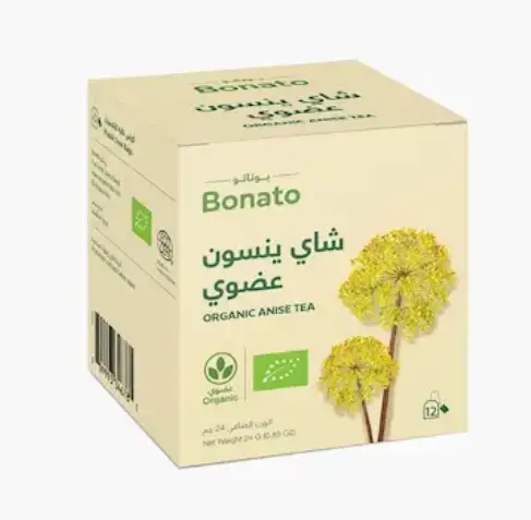 شاي ينسون عضوي ٢٤جم بوناتو