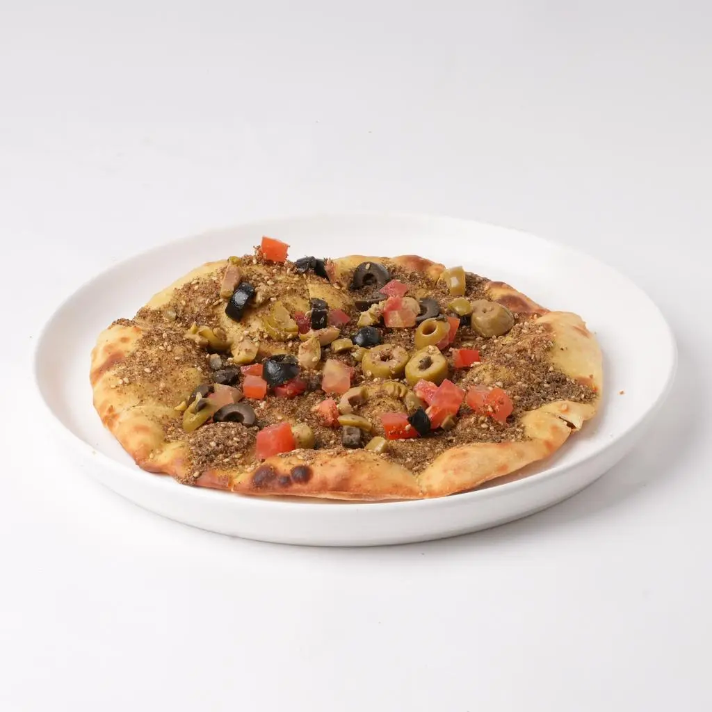 فطيرة زعتر الفخار