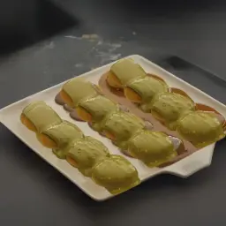 ميني بان كيك بستاشيو
