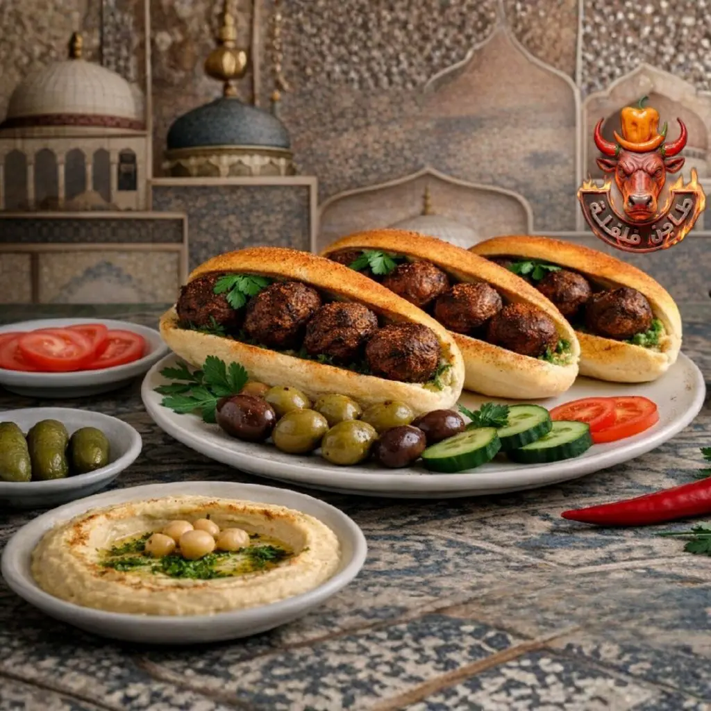 ساندويتش كفتة صامولي