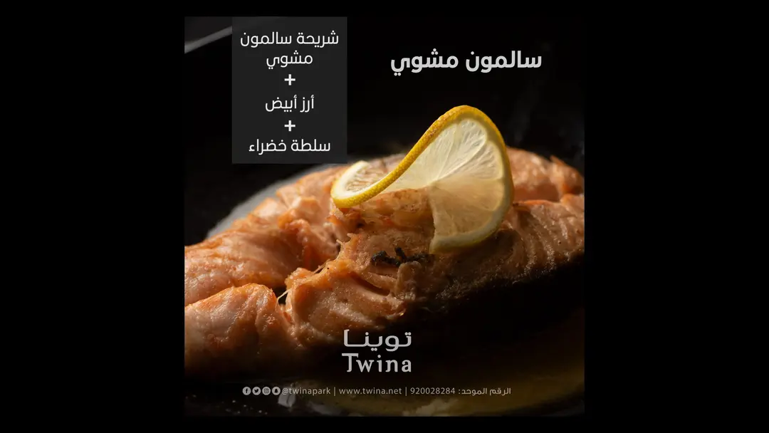 Grilled salmon combo