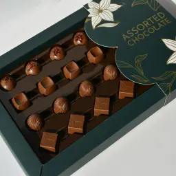Belgian Chocolate Box with Assorted Fillings 10